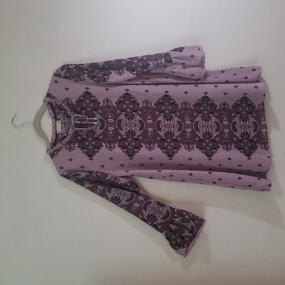 Altar'd State 🌸 Purple Flower Child Dress